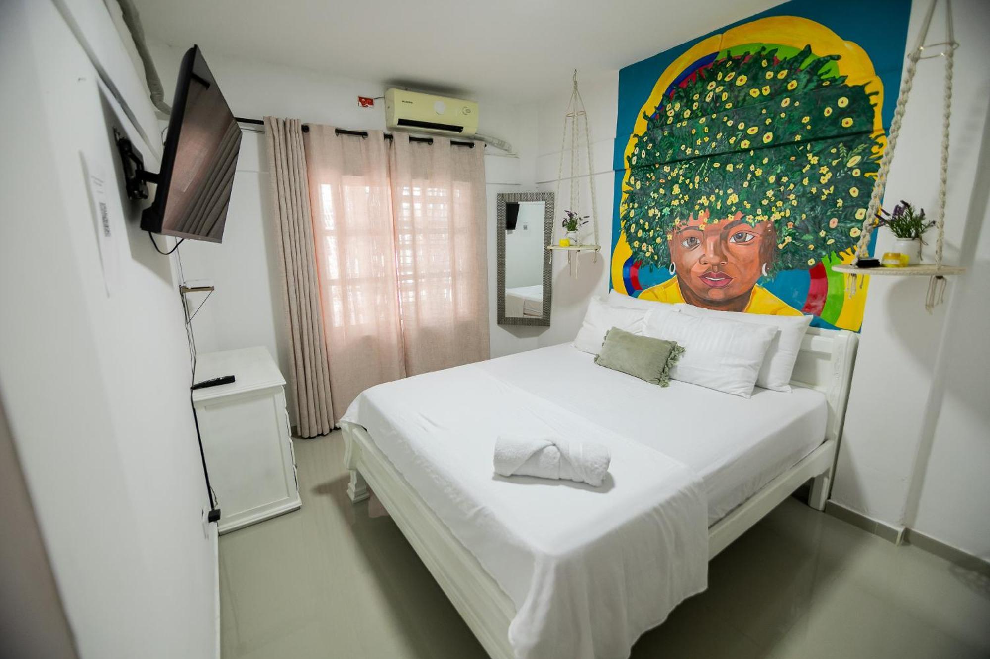 Hospedaje Rosa Blanca Cartagena Bagian luar foto