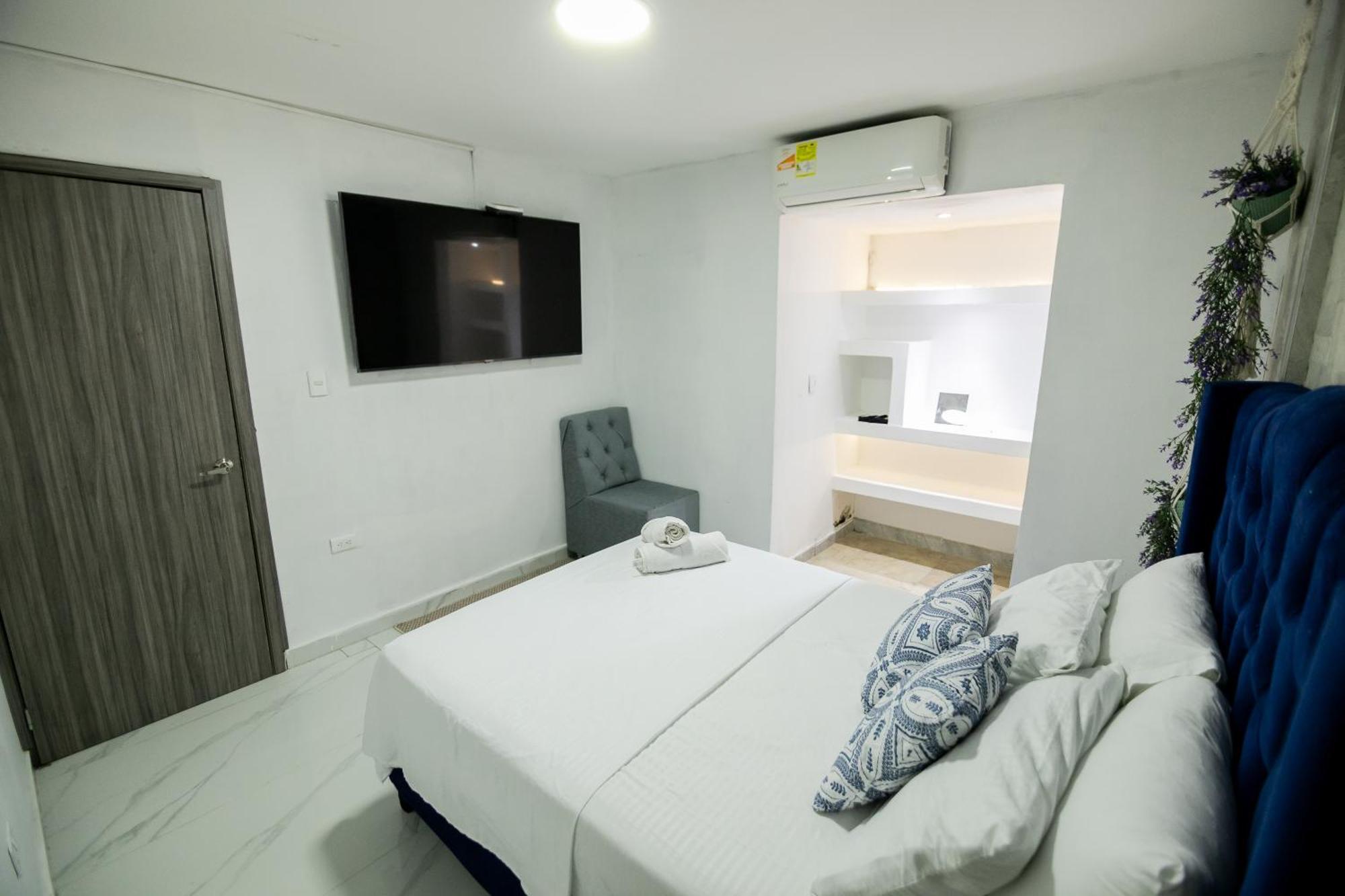 Hospedaje Rosa Blanca Cartagena Bagian luar foto